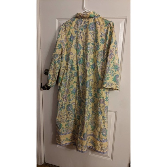 The Top Shop Maxi Nightgown Size Large, Pearlsnap Button - Picture 1 of 11